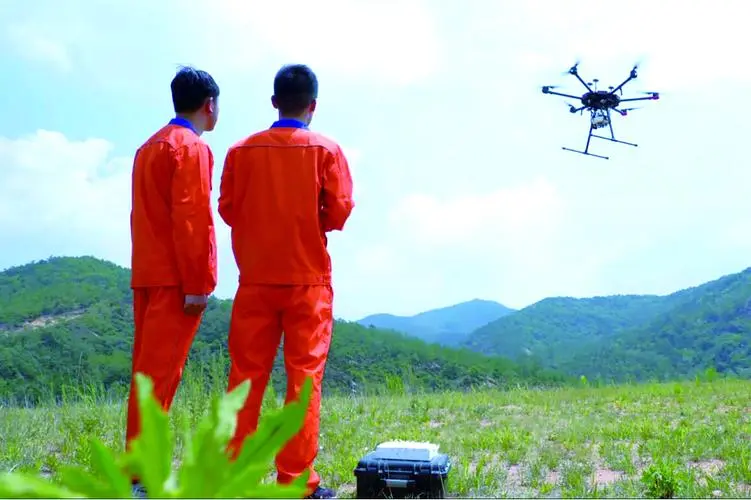 丁青无人机倾斜摄影巡检拍摄